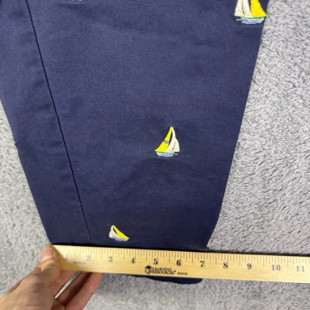 Ralph Lauren Pants Men 30x30 Polo Chino 7oz Twill Brushed Trouser Yacht Sailboat